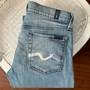 7’s - For All Mankind - light straight leg denim